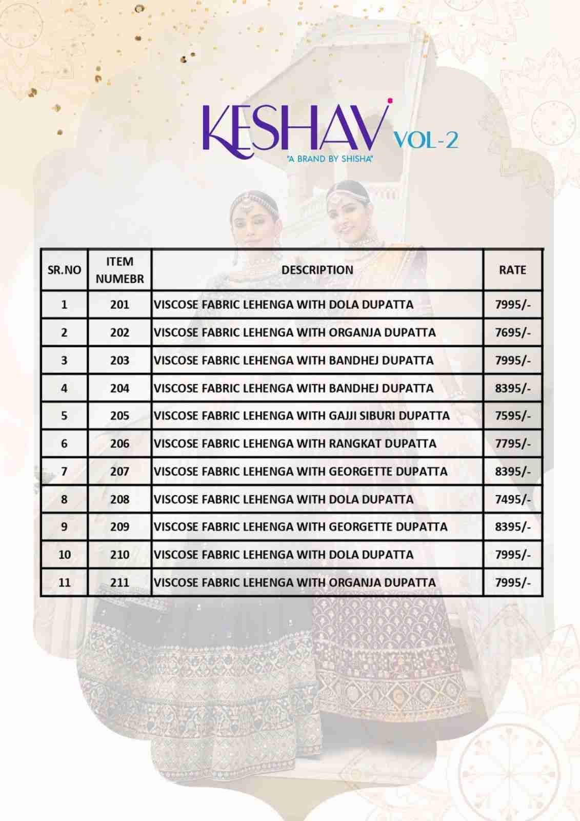 Keshav Vol-2 By Fashid Wholesale 201 To 211 Series Indian Traditional Wear Collection Beautiful Stylish Fancy Colorful Party Wear & Occasional Wear Viscose Sarees At Wholesale Price