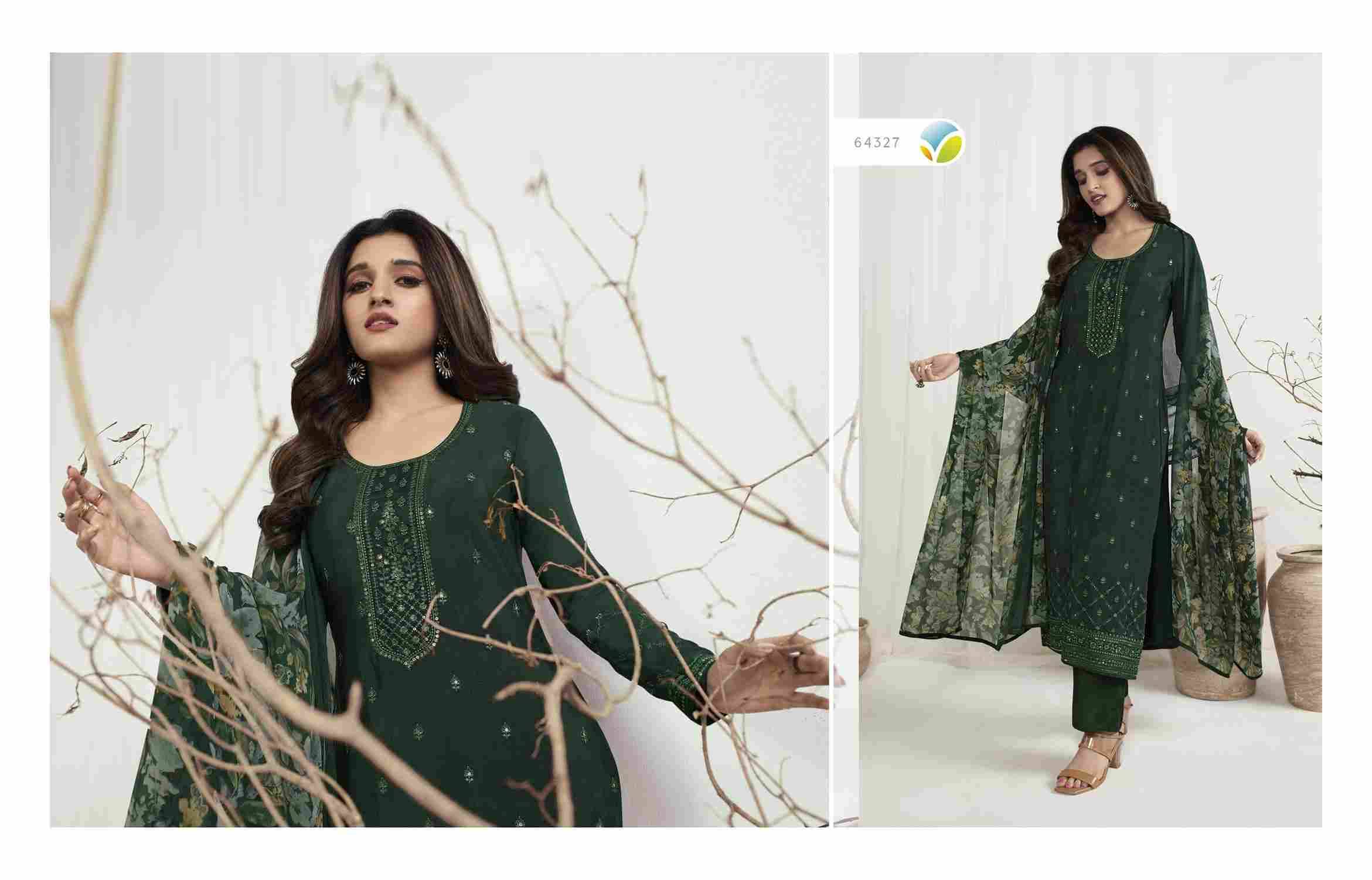 Royal Crepe Vol-43 By Vinay Fashion 64321 To 64328 Series Designer Festive Sharara Suits Collection Beautiful Stylish Fancy Colorful Party Wear & Occasional Wear Royal Crepe Dresses At Wholesale Price