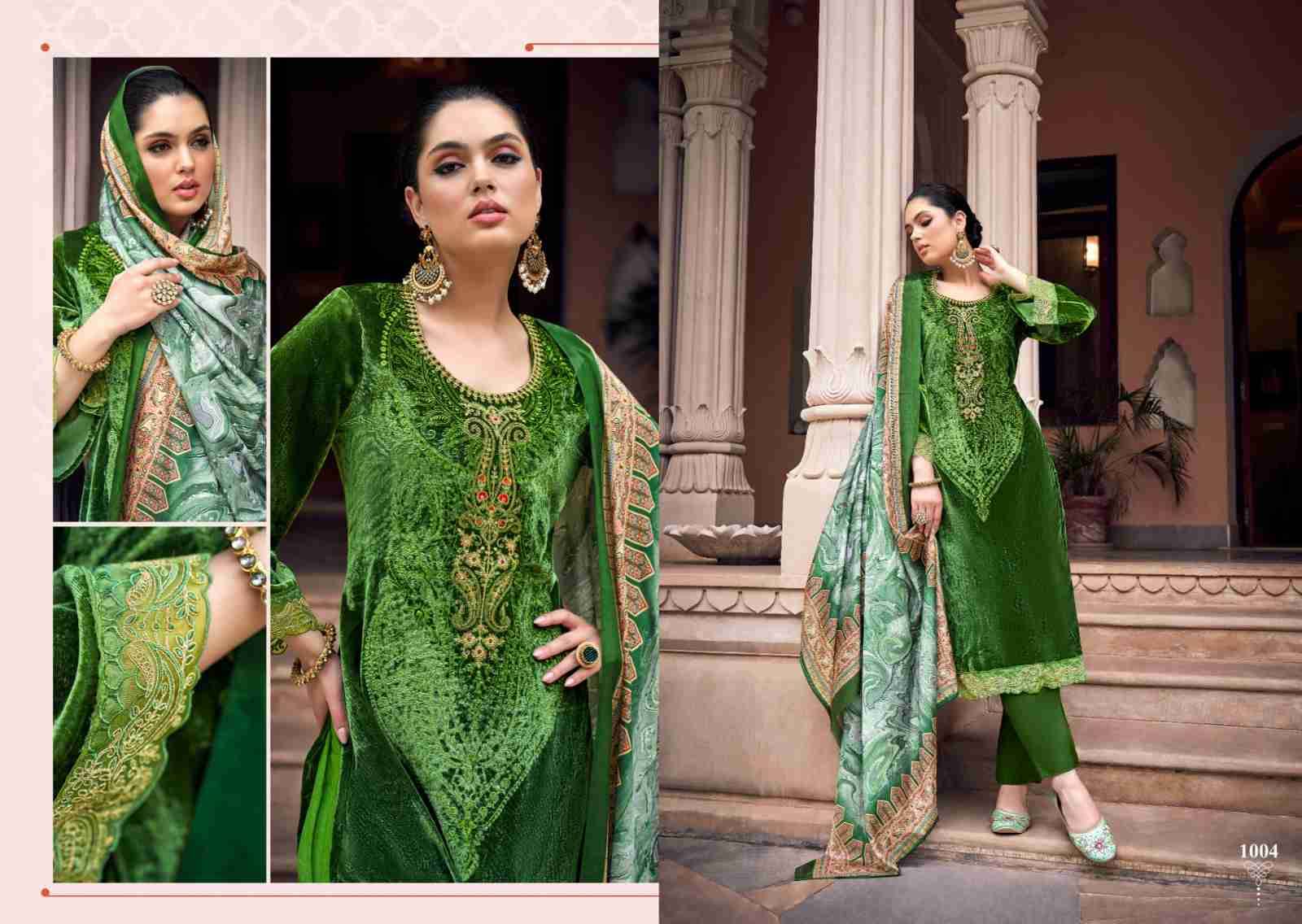 Marble Velvet By Zsm 1001 To 1006 Series Beautiful Stylish Festive Suits Fancy Colorful Casual Wear & Ethnic Wear & Ready To Wear Viscose Velvet Embroidery Dresses At Wholesale Price