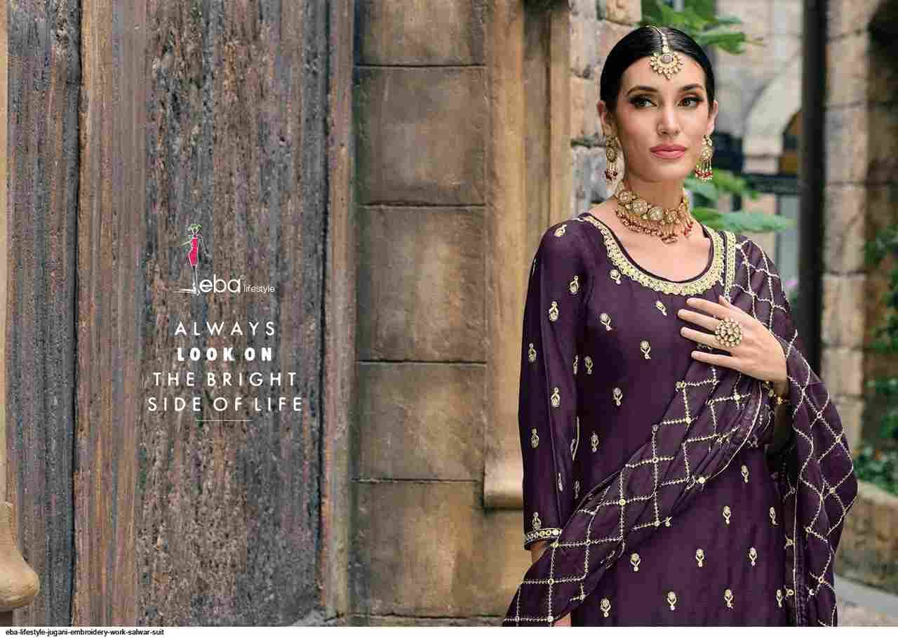 Jugani By Eba Lifestyle 1604 To 1606 Series Beautiful Sharara Suits Colorful Stylish Fancy Casual Wear & Ethnic Wear Chinnon Dresses At Wholesale Price