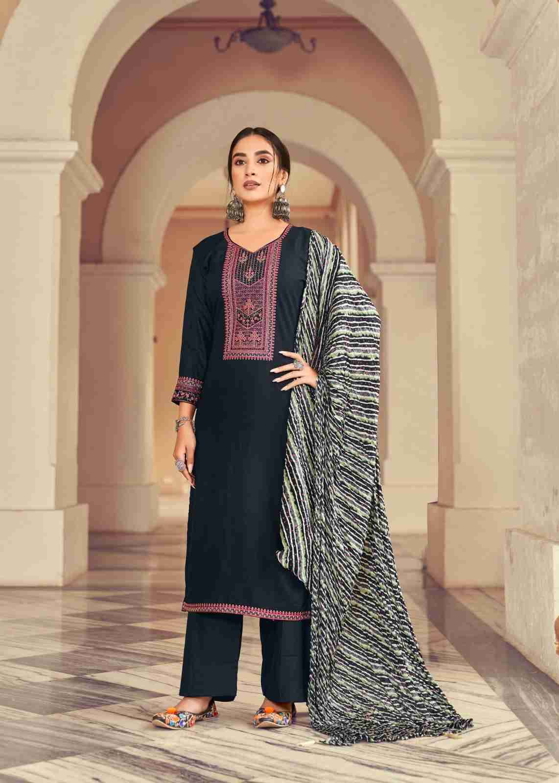 Lehariya By Hermitage 1001 To 1006 Series Designer Festive Suits Beautiful Fancy Stylish Colorful Party Wear & Occasional Wear Pure Viscose Slub Rayon Print With Embroidery Dresses At Wholesale Price