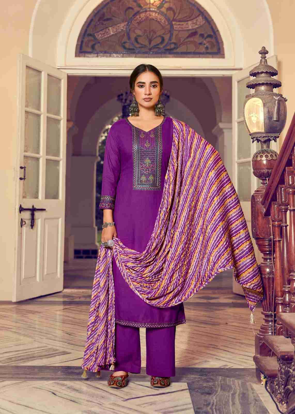 Lehariya By Hermitage 1001 To 1006 Series Designer Festive Suits Beautiful Fancy Stylish Colorful Party Wear & Occasional Wear Pure Viscose Slub Rayon Print With Embroidery Dresses At Wholesale Price