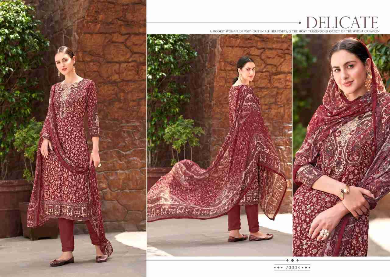 Winter Collection By Skt Suits 70001 To 70008 Series Beautiful Festive Suits Colorful Stylish Fancy Casual Wear & Ethnic Wear Pashmina Digital Print Dresses At Wholesale Price