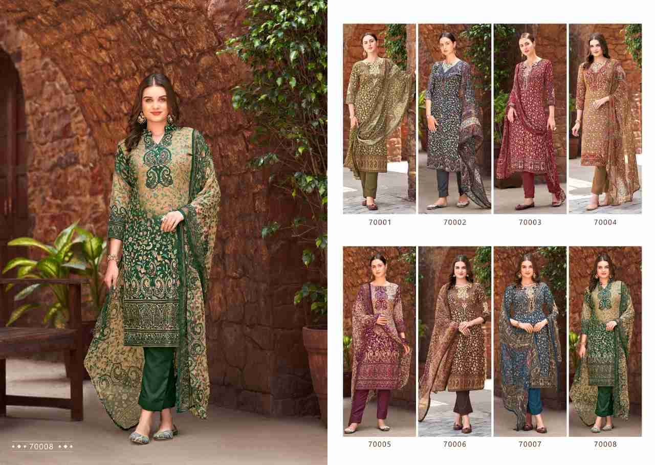 Winter Collection By Skt Suits 70001 To 70008 Series Beautiful Festive Suits Colorful Stylish Fancy Casual Wear & Ethnic Wear Pashmina Digital Print Dresses At Wholesale Price