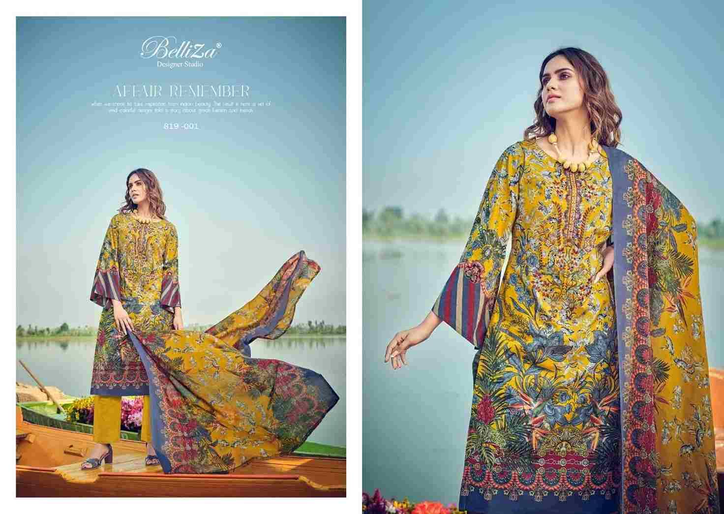 Naira Vol-18 By Belliza 819-001 To 819-008 Series Beautiful Festive Suits Colorful Stylish Fancy Casual Wear & Ethnic Wear Pure Cotton Digital Print Dresses At Wholesale Price