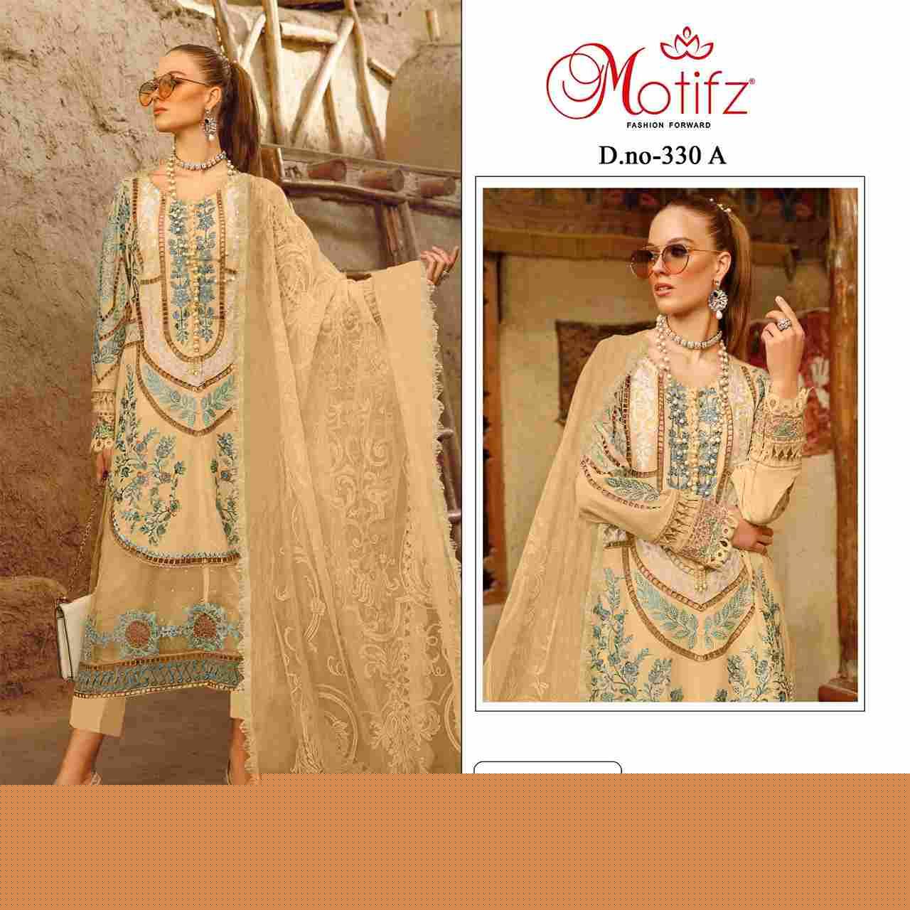 Motifz 330 Colours By Motifz 330-A To 330-D Series Beautiful Pakistani Suits Stylish Fancy Colorful Casual Wear & Ethnic Wear Heavy Cambric Cotton Print Dresses At Wholesale Price