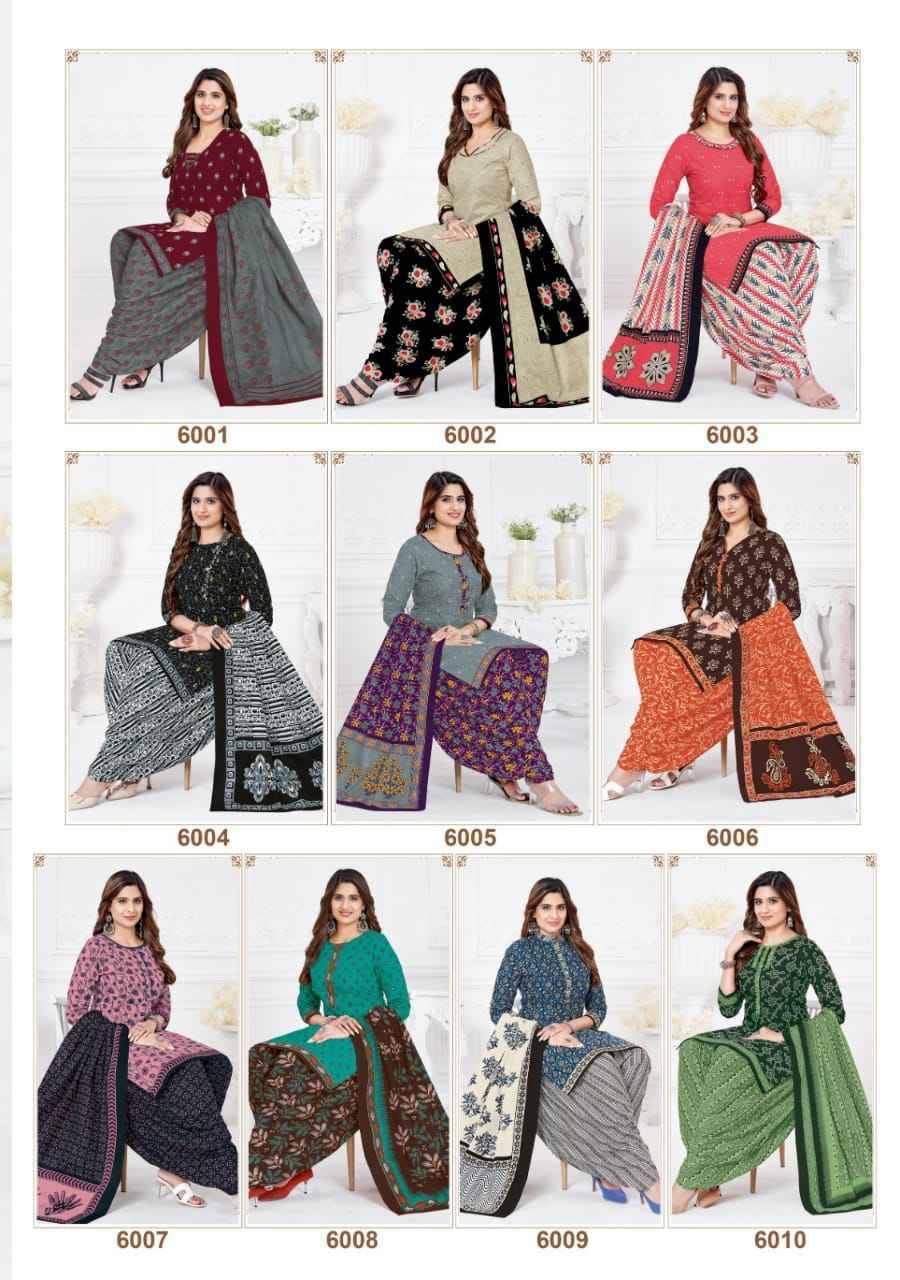 Garima Vol-6 By Mayur Creation 6001 To 6010 Series Beautiful Pakistani Suits Stylish Fancy Colorful Casual Wear & Ethnic Wear Pure Cotton Print Dresses At Wholesale Price