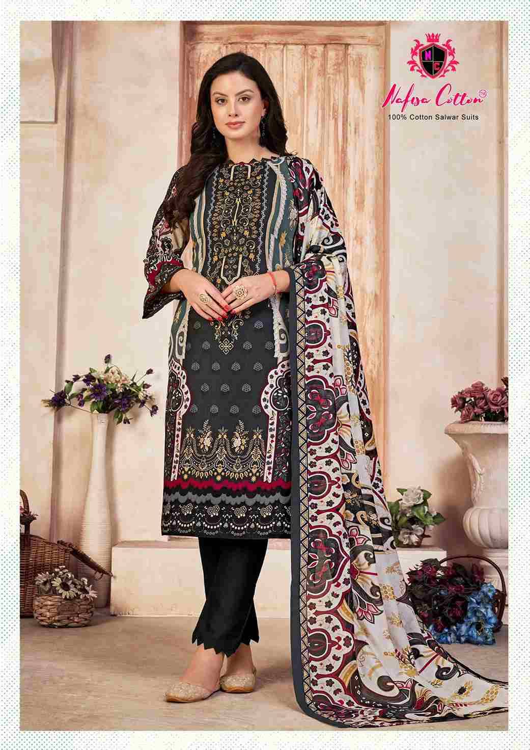 Mahera By Nafisa Cotton 1001 To 1006 Series Beautiful Festive Suits Stylish Fancy Colorful Casual Wear & Ethnic Wear Pure Cotton Print Dresses At Wholesale Price