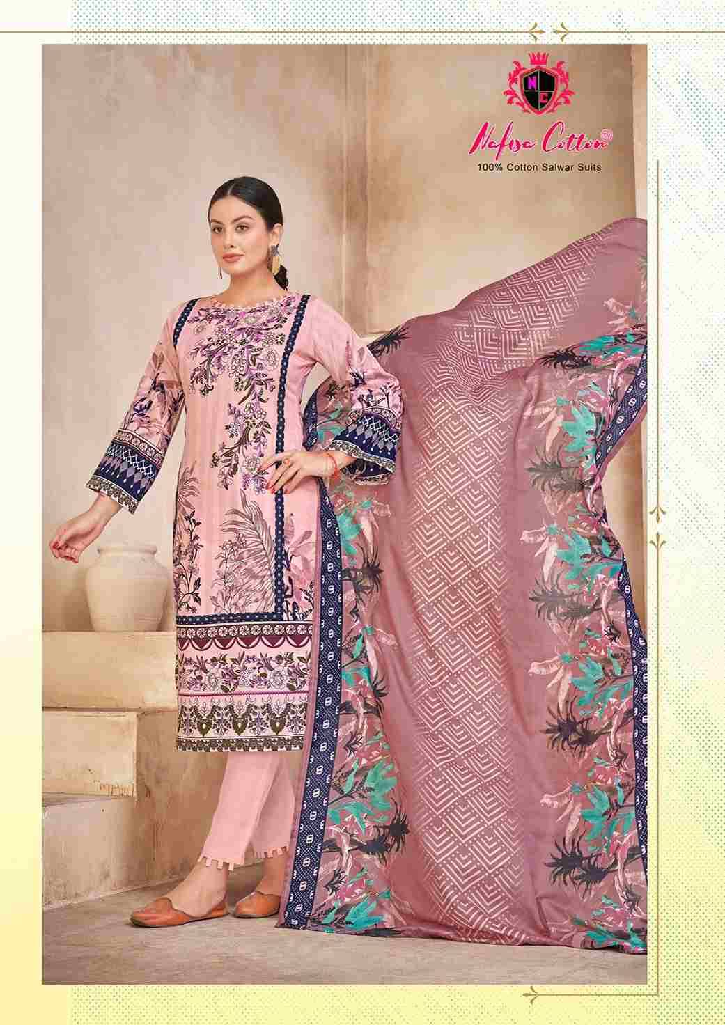 Mahera By Nafisa Cotton 1001 To 1006 Series Beautiful Festive Suits Stylish Fancy Colorful Casual Wear & Ethnic Wear Pure Cotton Print Dresses At Wholesale Price