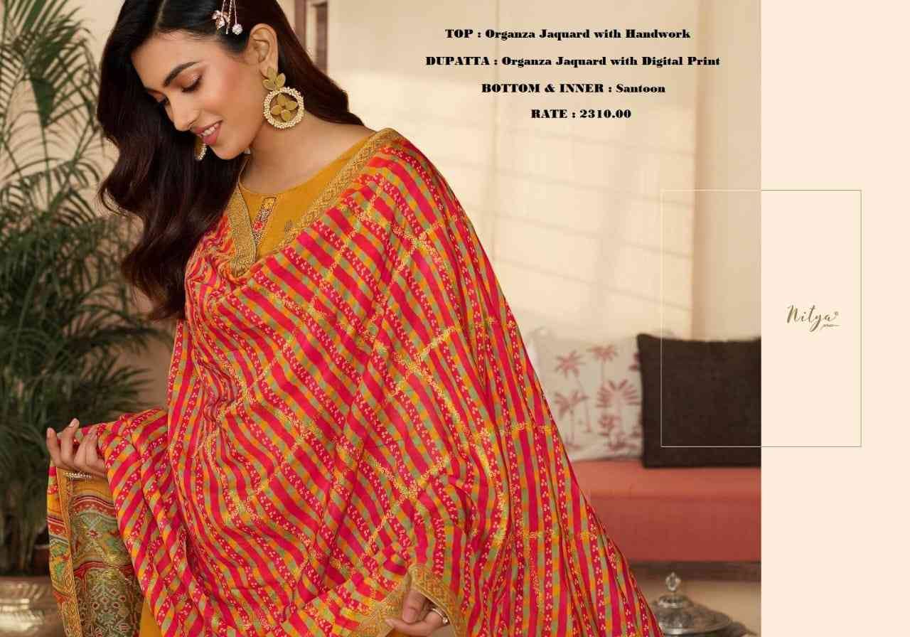 Sairaa Vol-4 By Lt Fabrics 401 To 406 Series Beautiful Stylish Festive Suits Fancy Colorful Casual Wear & Ethnic Wear & Ready To Wear Organza Jacqaurd With Work Dresses At Wholesale Price
