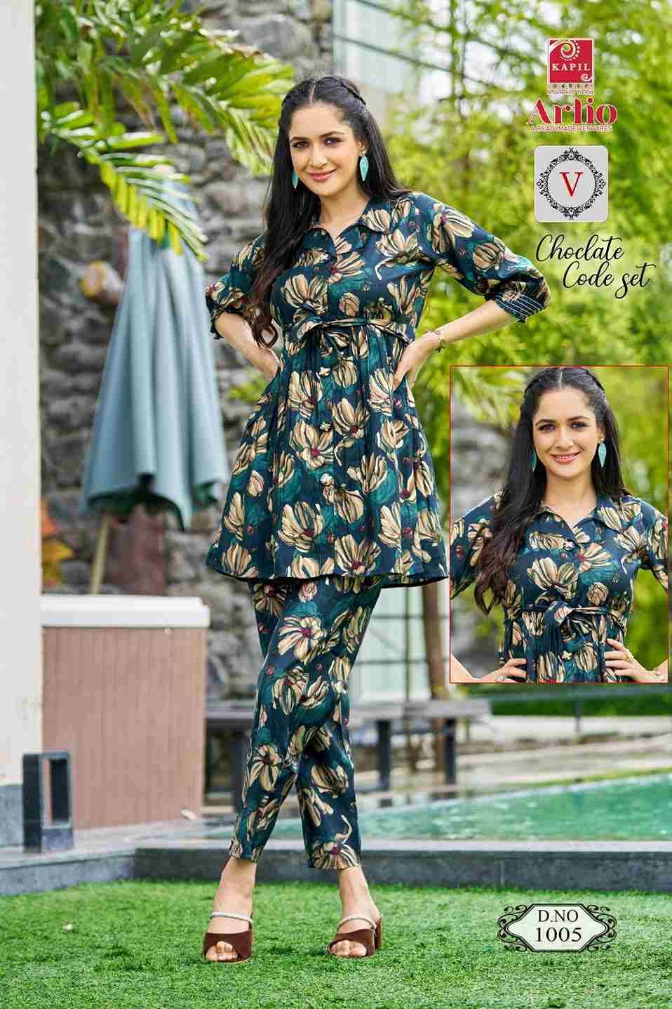 Coclate Codeset By Artio 1001 To 1013 Series Designer Stylish Fancy Colorful Beautiful Party Wear & Ethnic Wear Collection Modal Print Co-Ord Sets At Wholesale Price