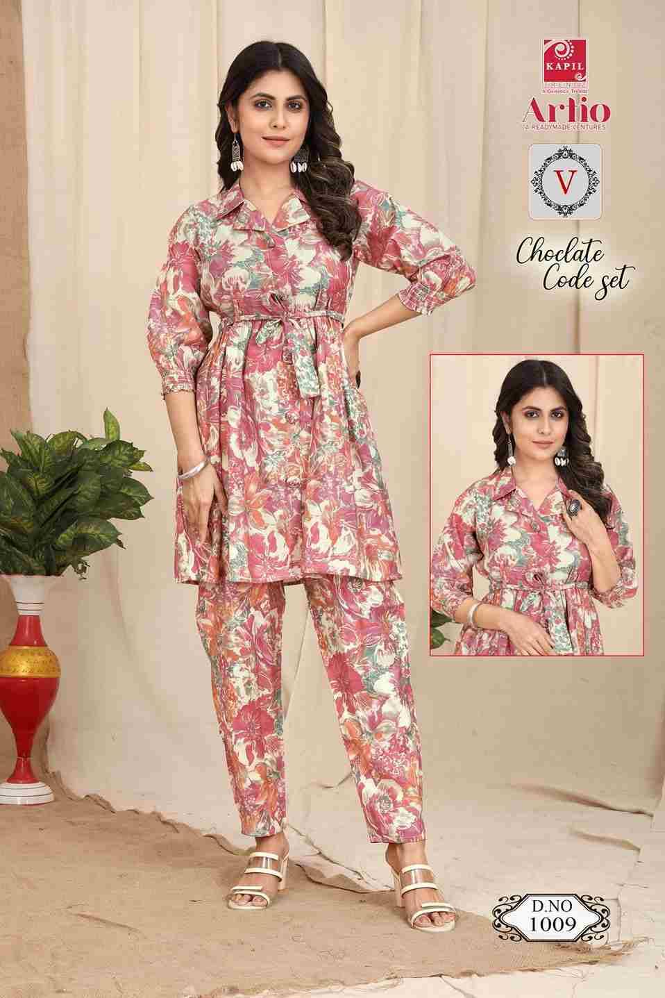 Coclate Codeset By Artio 1001 To 1013 Series Designer Stylish Fancy Colorful Beautiful Party Wear & Ethnic Wear Collection Modal Print Co-Ord Sets At Wholesale Price