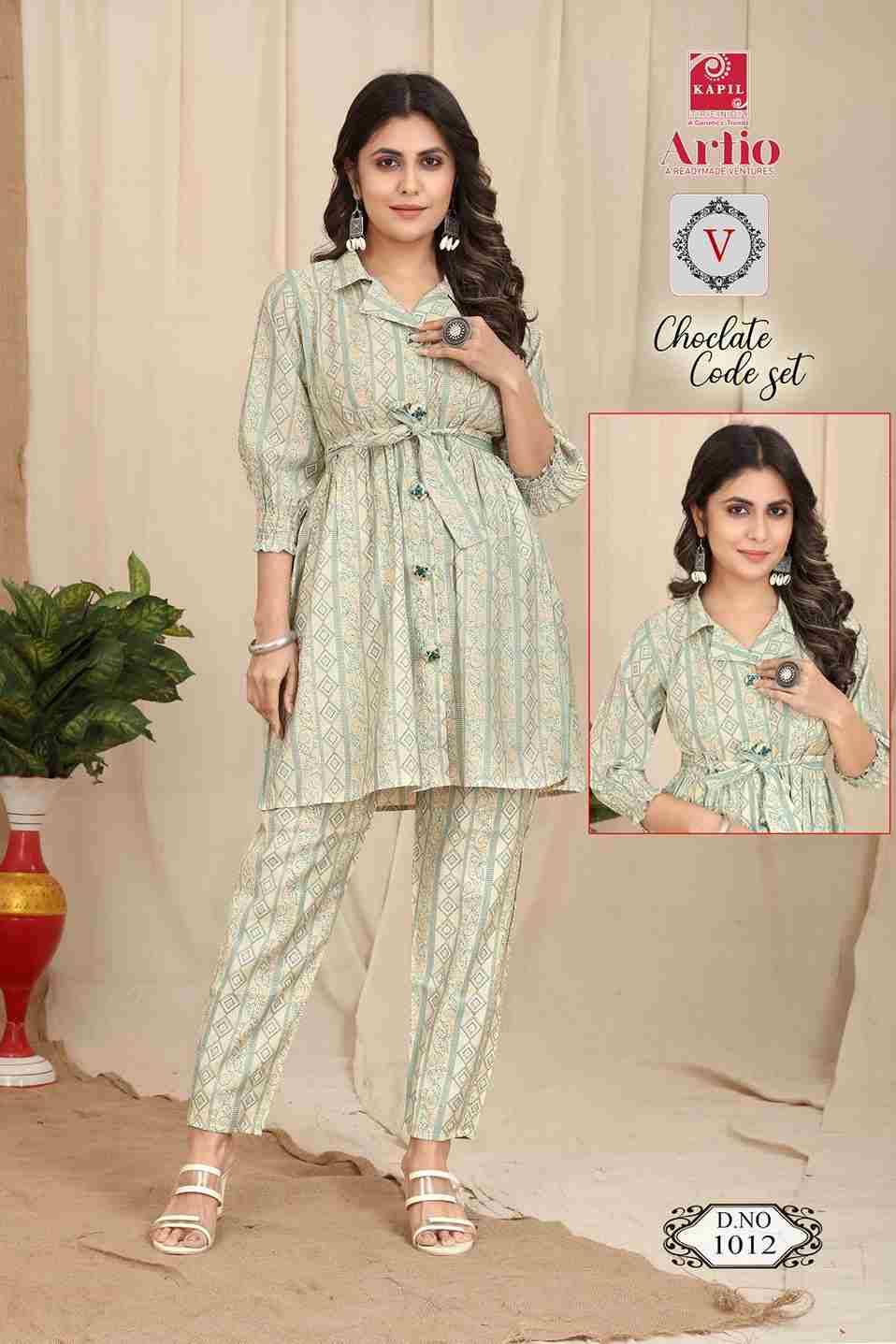 Coclate Codeset By Artio 1001 To 1013 Series Designer Stylish Fancy Colorful Beautiful Party Wear & Ethnic Wear Collection Modal Print Co-Ord Sets At Wholesale Price