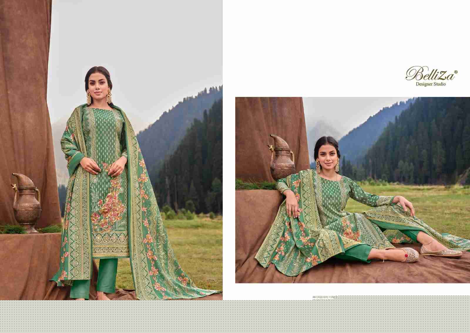 Khwaab By Belliza 831-001 To 831-008 Series Beautiful Stylish Festive Suits Fancy Colorful Casual Wear & Ethnic Wear & Ready To Wear Pure Viscose Muslin Print With Work Dresses At Wholesale Price