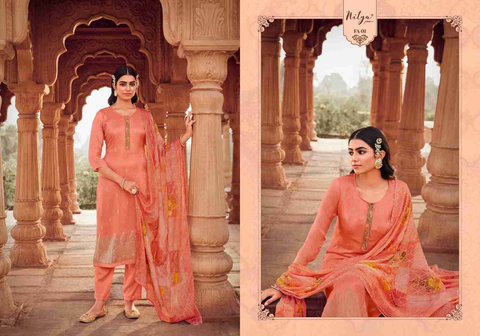 Falak By LT Fabrics 01 To 06 Series Beautiful Stylish Festive Suits Fancy Colorful Casual Wear & Ethnic Wear & Ready To Wear Dola Jacquard Dresses At Wholesale Price