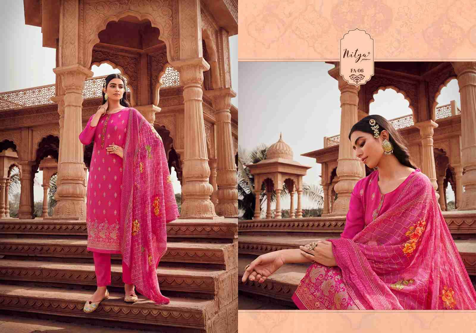 Falak By LT Fabrics 01 To 06 Series Beautiful Stylish Festive Suits Fancy Colorful Casual Wear & Ethnic Wear & Ready To Wear Dola Jacquard Dresses At Wholesale Price