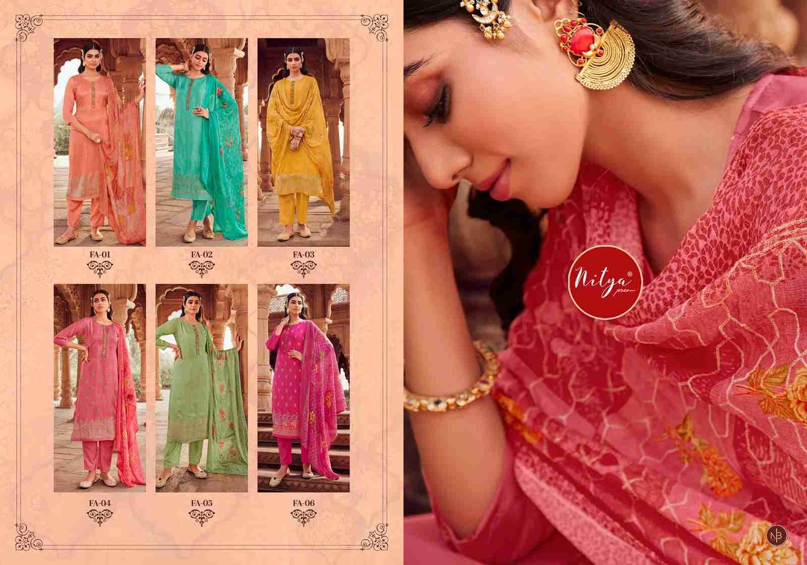 Falak By LT Fabrics 01 To 06 Series Beautiful Stylish Festive Suits Fancy Colorful Casual Wear & Ethnic Wear & Ready To Wear Dola Jacquard Dresses At Wholesale Price