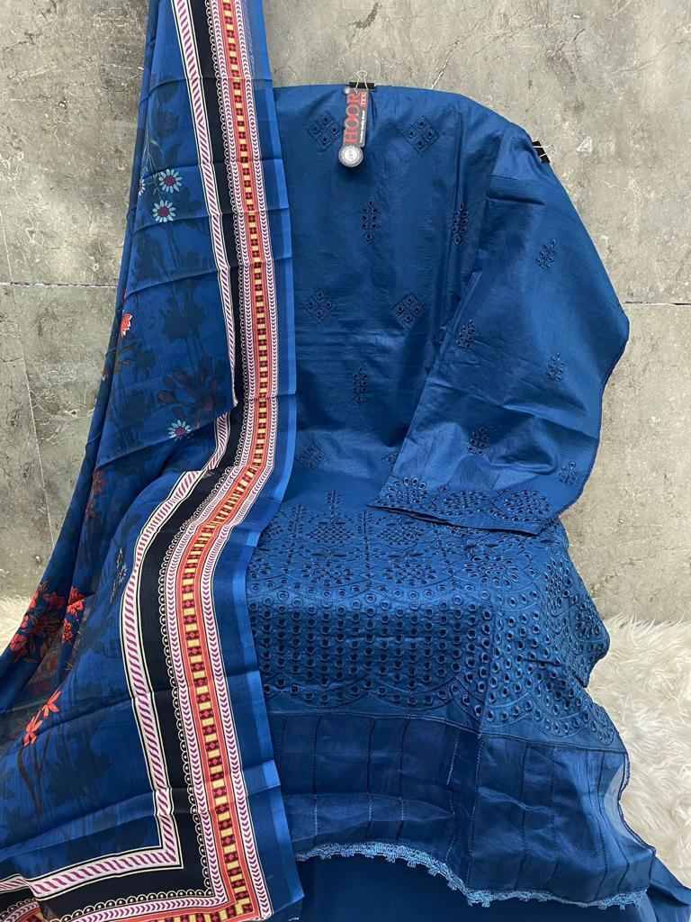 Hoor Tex Hit Design H-132 By Hoor Tex Designer Pakistani Suits Collection Beautiful Stylish Fancy Colorful Party Wear & Occasional Wear Heavy Cotton Dresses At Wholesale Price