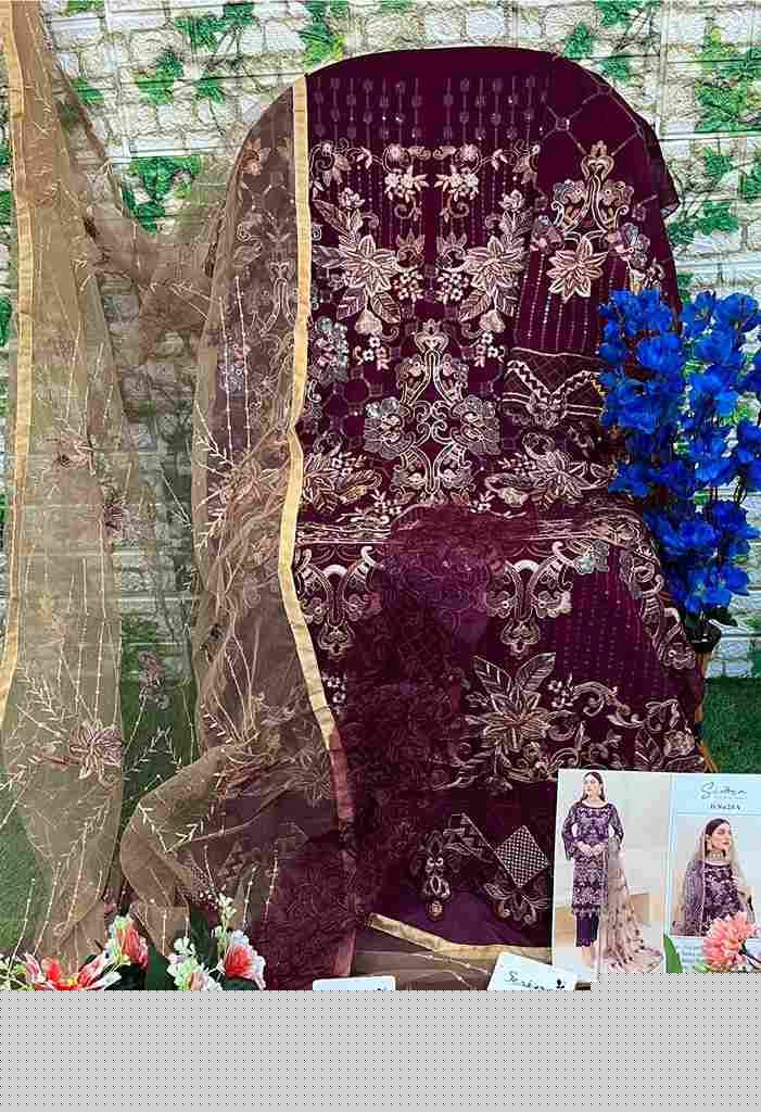 Simra 24 Colours By Fashid Wholesale 24-A To 24-D Series Pakistani Suits Beautiful Fancy Colorful Stylish Party Wear & Occasional Wear Faux Georgette With Embroidery Dresses At Wholesale Price