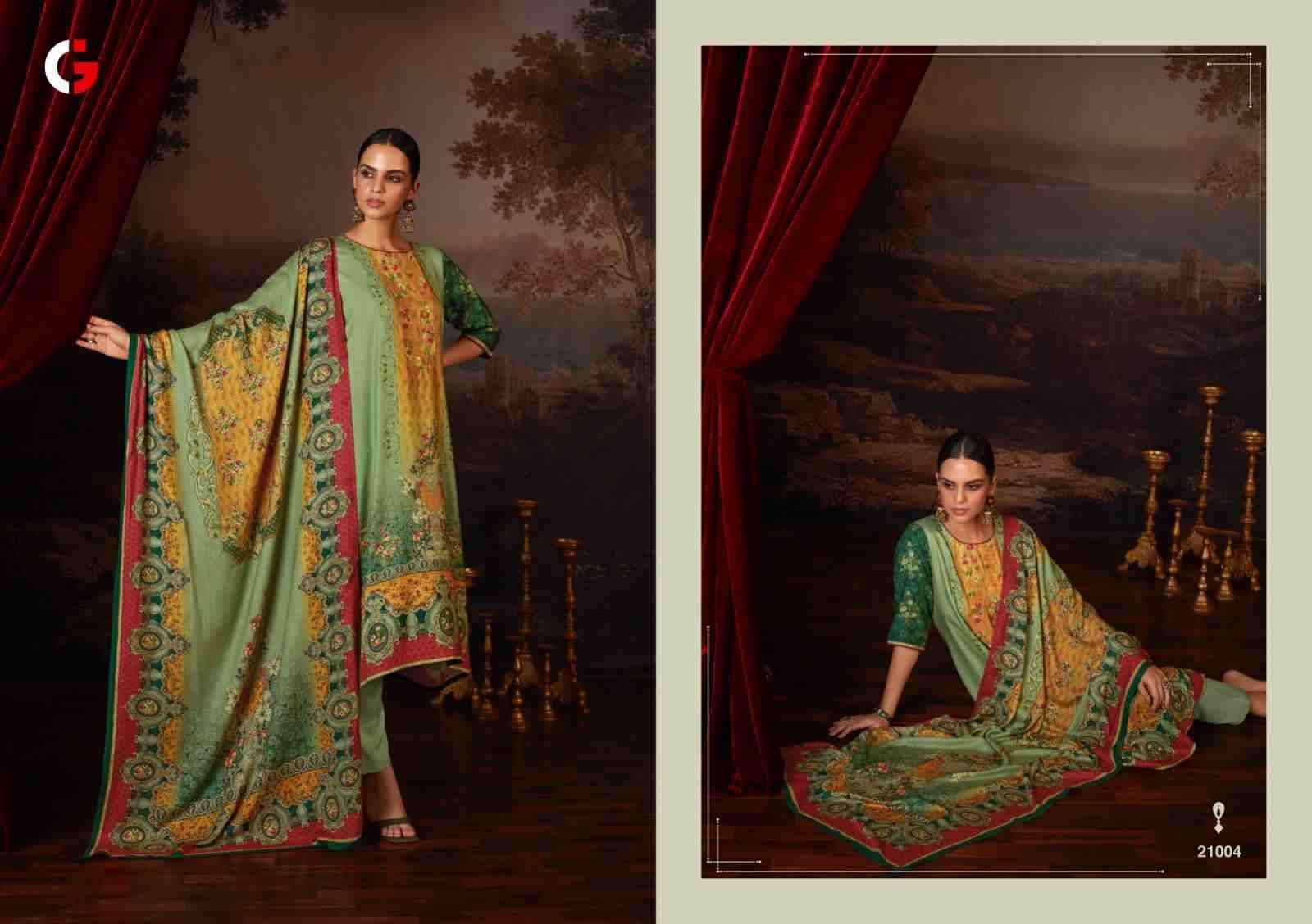 Dilkhush By Gull Jee 21001 To 21006 Series Beautiful Festive Suits Stylish Fancy Colorful Party Wear & Occasional Wear Viscose Pashmina Dresses At Wholesale Price