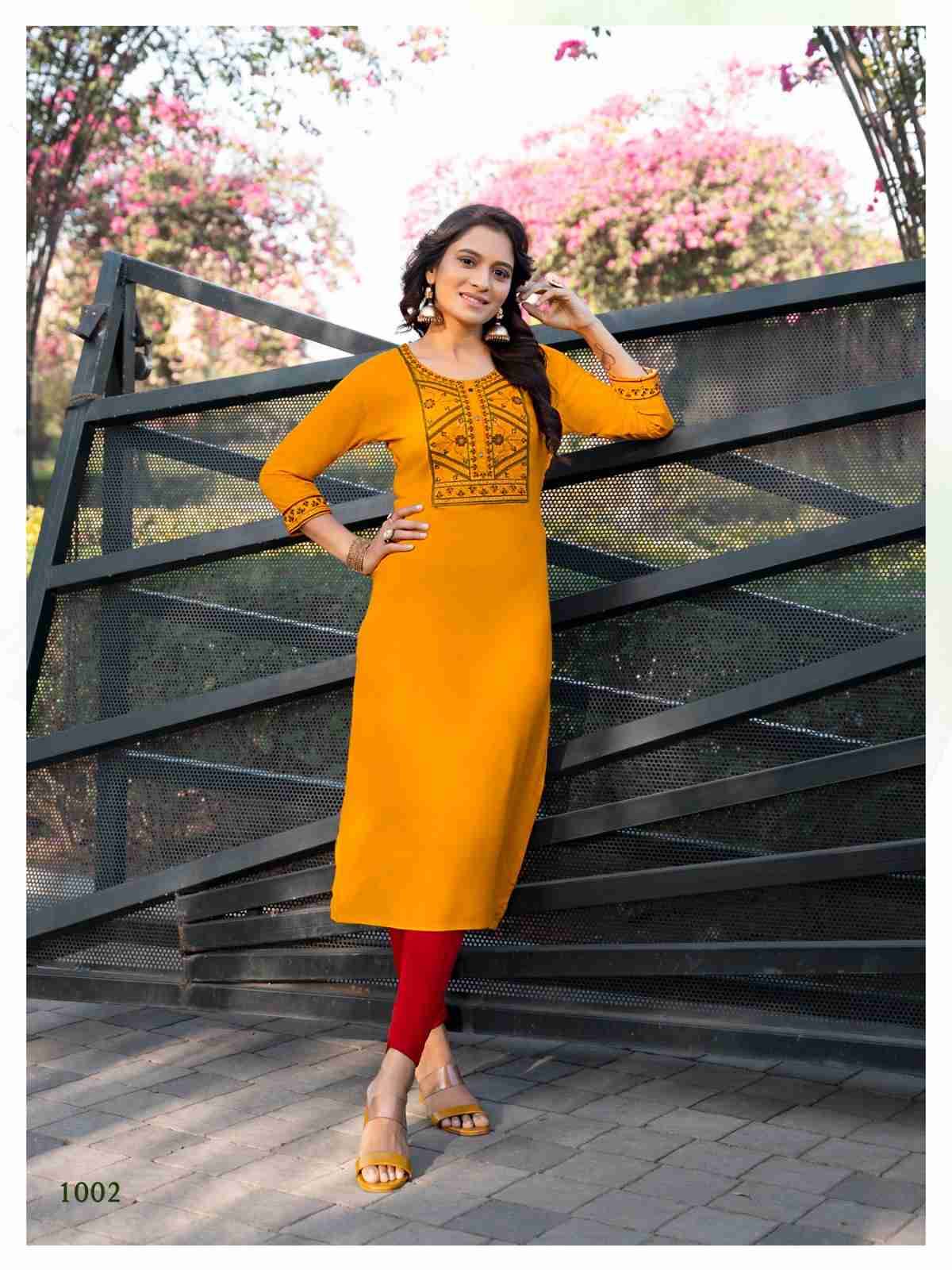 Candy Crush Vol-2 By Colourpix 1001 To 1006 Series Designer Stylish Fancy Colorful Beautiful Party Wear & Ethnic Wear Collection Heavy Rayon Slub Kurtis At Wholesale Price
