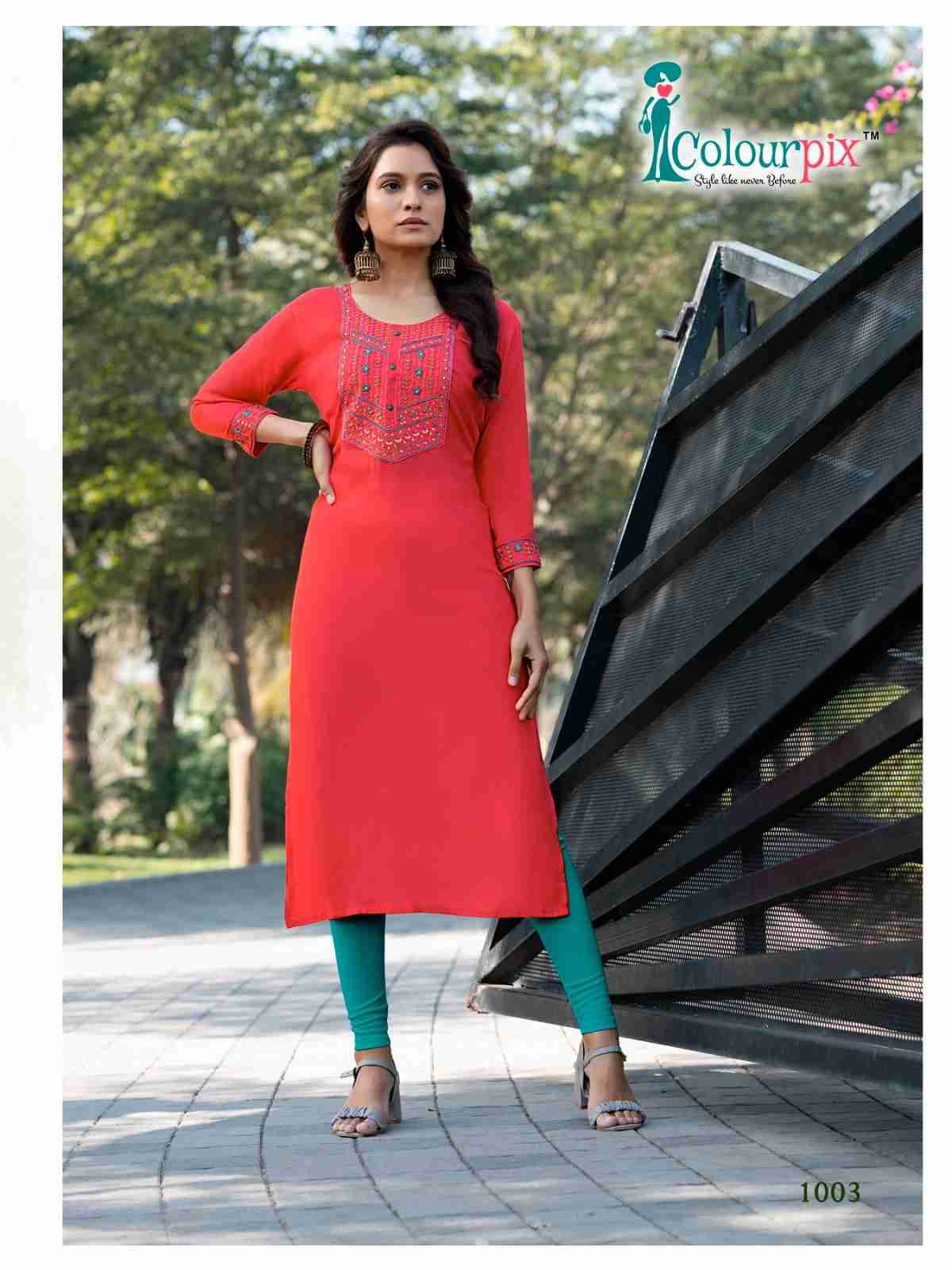Candy Crush Vol-2 By Colourpix 1001 To 1006 Series Designer Stylish Fancy Colorful Beautiful Party Wear & Ethnic Wear Collection Heavy Rayon Slub Kurtis At Wholesale Price