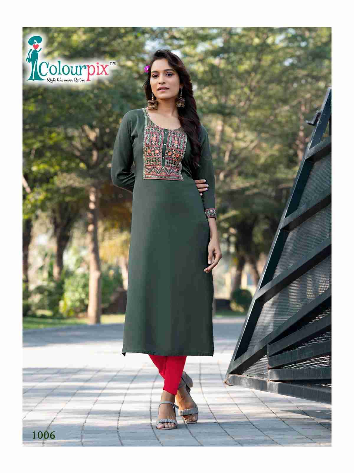 Candy Crush Vol-2 By Colourpix 1001 To 1006 Series Designer Stylish Fancy Colorful Beautiful Party Wear & Ethnic Wear Collection Heavy Rayon Slub Kurtis At Wholesale Price