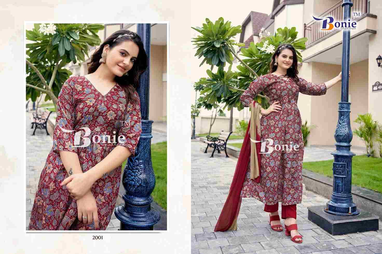 Shreya Vol-2 By Bonie 2001 To 2006 Series Beautiful Festive Suits Colorful Stylish Fancy Casual Wear & Ethnic Wear Pure Chanderi Print Dresses At Wholesale Price