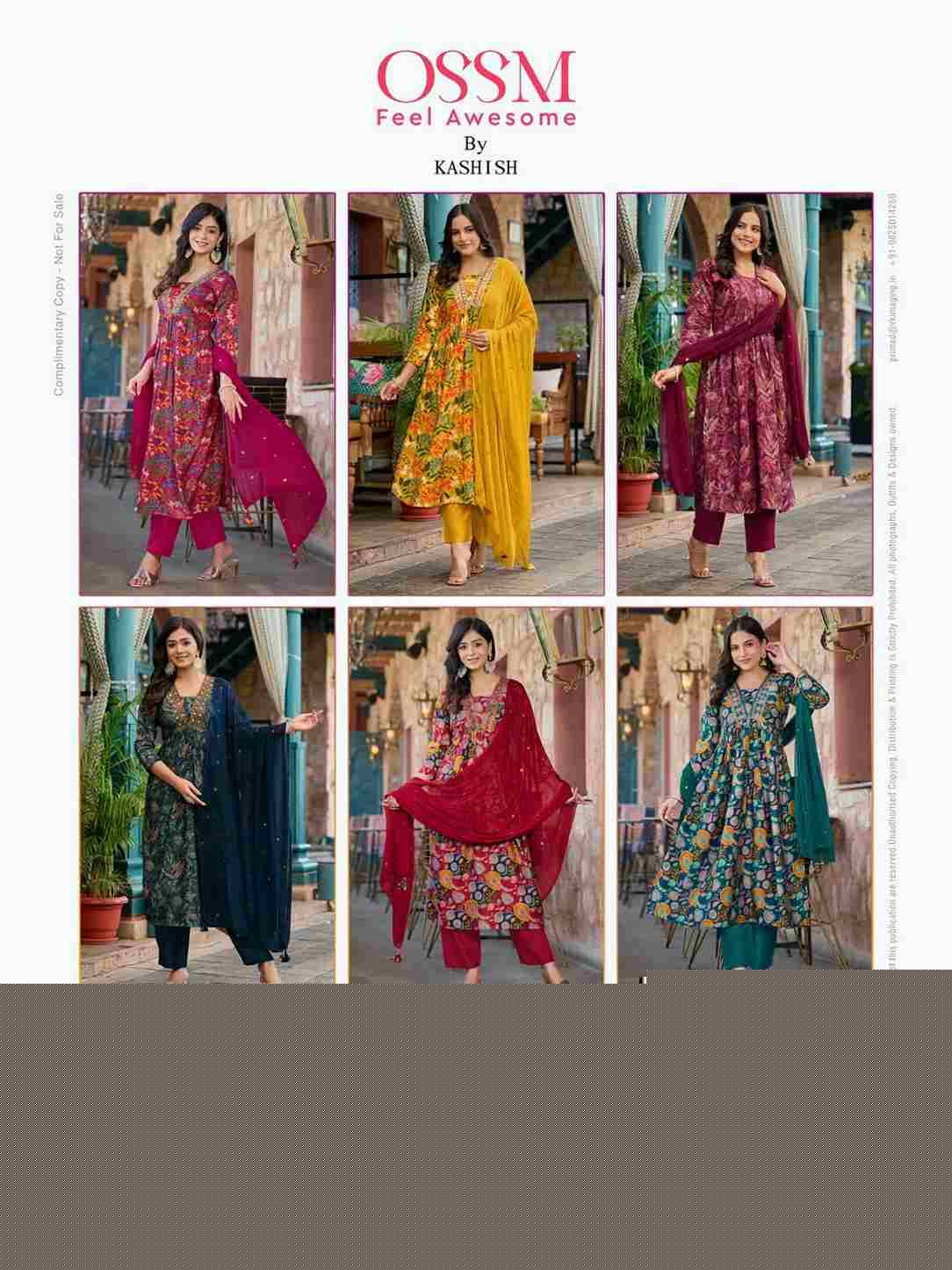 Mantra Vol-2 By Ossm 201 To 206 Series Beautiful Festive Suits Colorful Stylish Fancy Casual Wear & Ethnic Wear Modal Chanderi Print Dresses At Wholesale Price