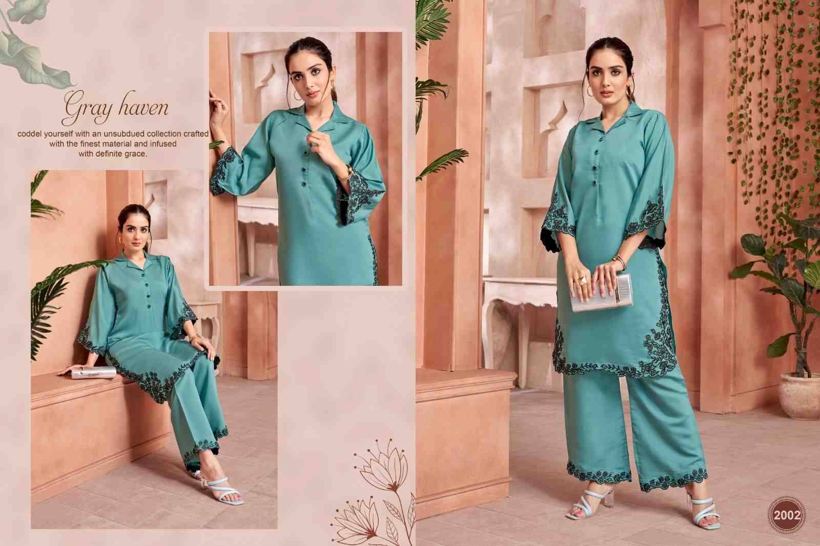 Hirni By Khushi Fashion 20101 To 2007 Series Designer Stylish Fancy Colorful Beautiful Party Wear & Ethnic Wear Collection Roman Silk Print Co-Ord Sets At Wholesale Price