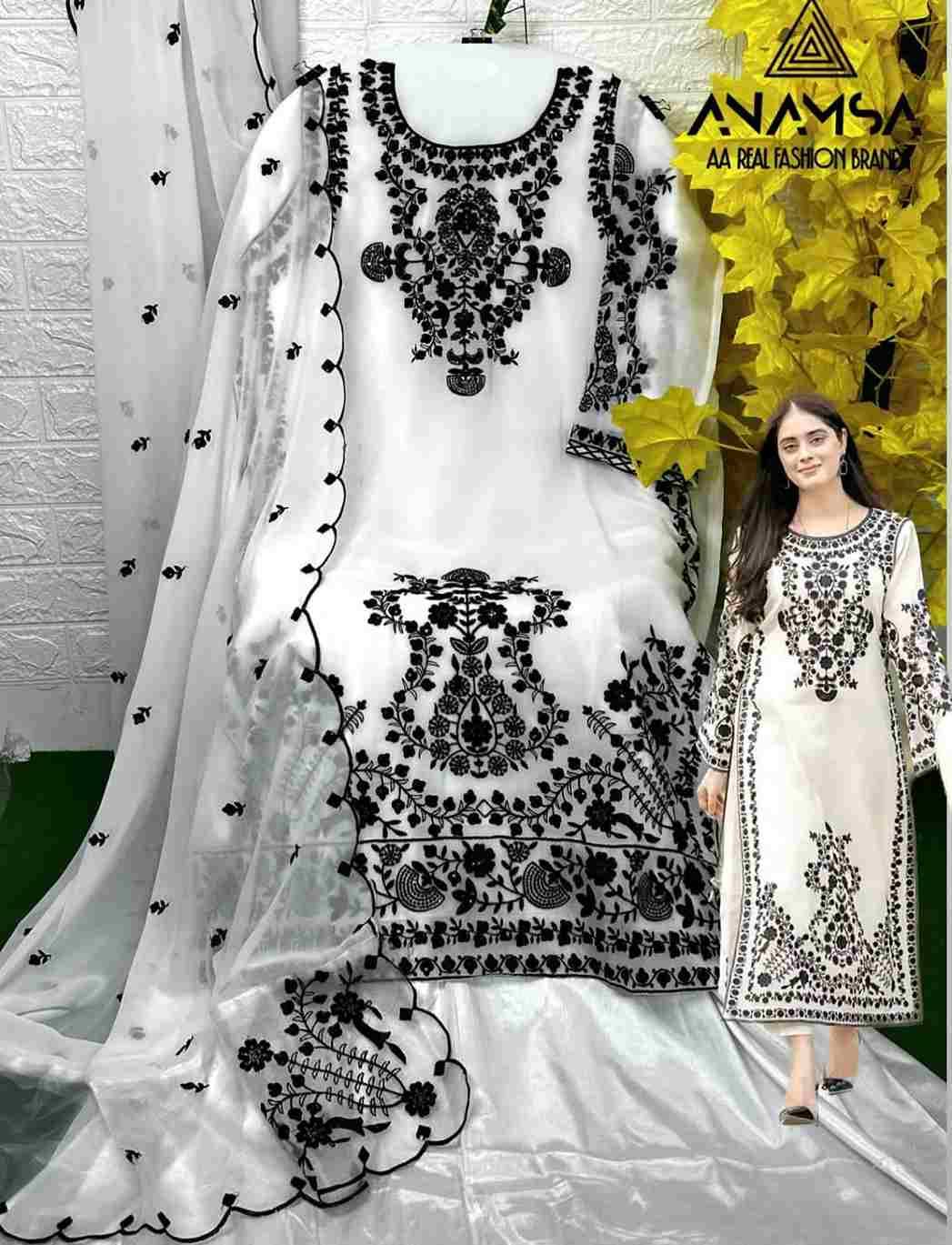 Anamsa Hit Design 247 By Fashid Wholesale Beautiful Pakistani Suits Colorful Stylish Fancy Casual Wear & Ethnic Wear Pure Faux Georgette Embroidered Dresses At Wholesale Price