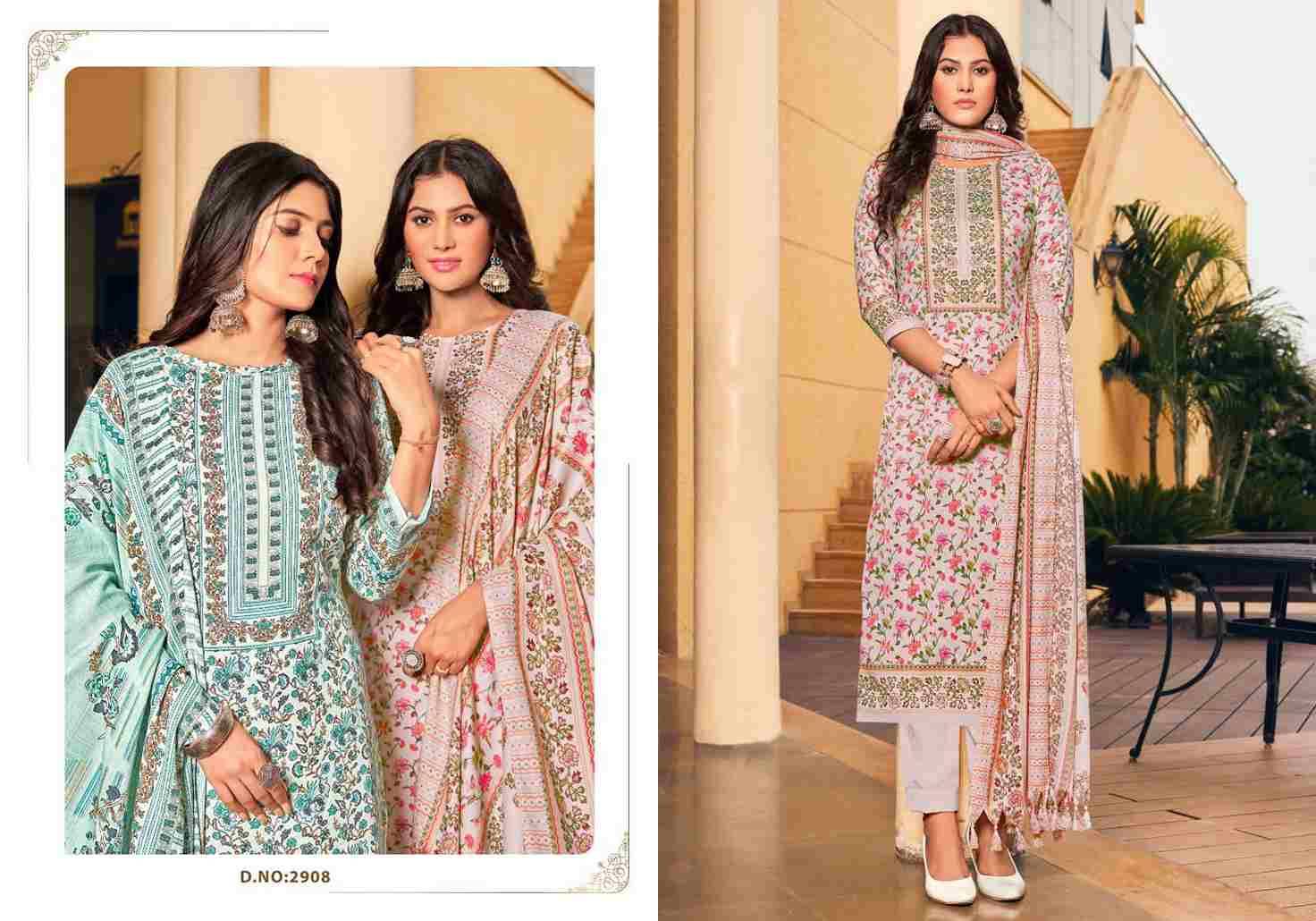 Gulfam Kali Vol-29 By Radha Fab 2901 To 2910 Series Beautiful Festive Suits Stylish Fancy Colorful Casual Wear & Ethnic Wear Pure Pashmina Digital Print Dresses At Wholesale Price