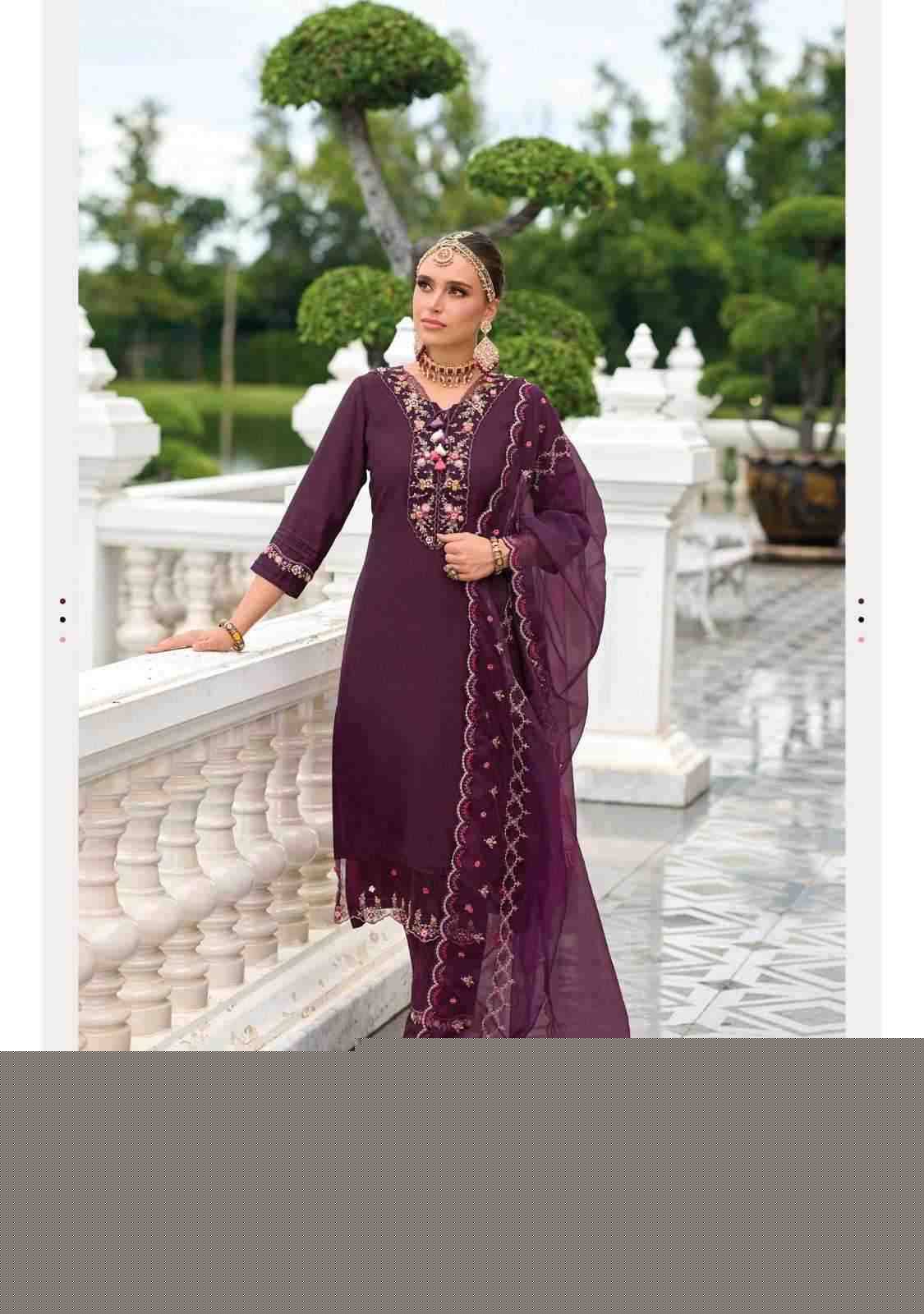 Suhagini Vol-4 By Kailee 42361 To 42364 Series Beautiful Festive Suits Colorful Stylish Fancy Casual Wear & Ethnic Wear Pure Viscose Silk With Work Dresses At Wholesale Price