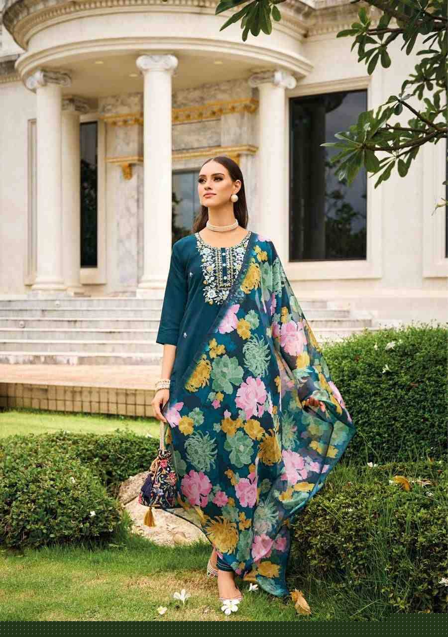 Mehboob By Kailee 41291 To 41296 Series Beautiful Festive Suits Colorful Stylish Fancy Casual Wear & Ethnic Wear Pure Viscose Silk Dresses At Wholesale Price