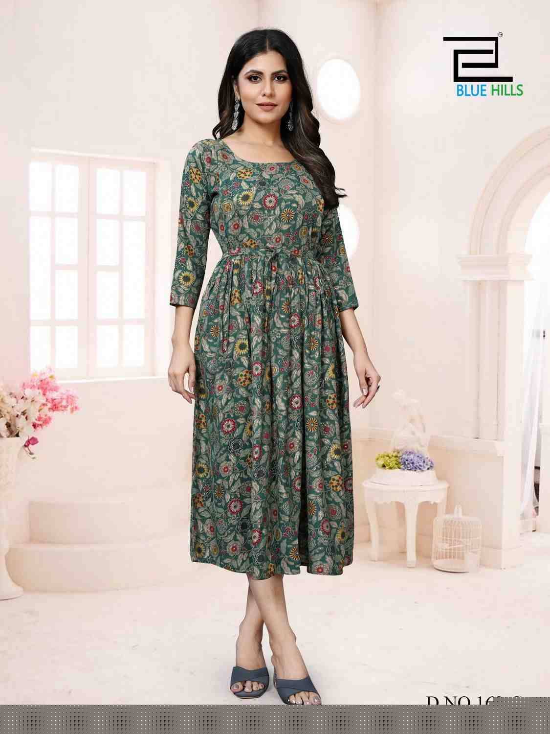 Little Things Vol-20 By Blue Hills 168-A To 168-D Series Designer Stylish Fancy Colorful Beautiful Party Wear & Ethnic Wear Collection Heavy Rayon Print Kurtis At Wholesale Price