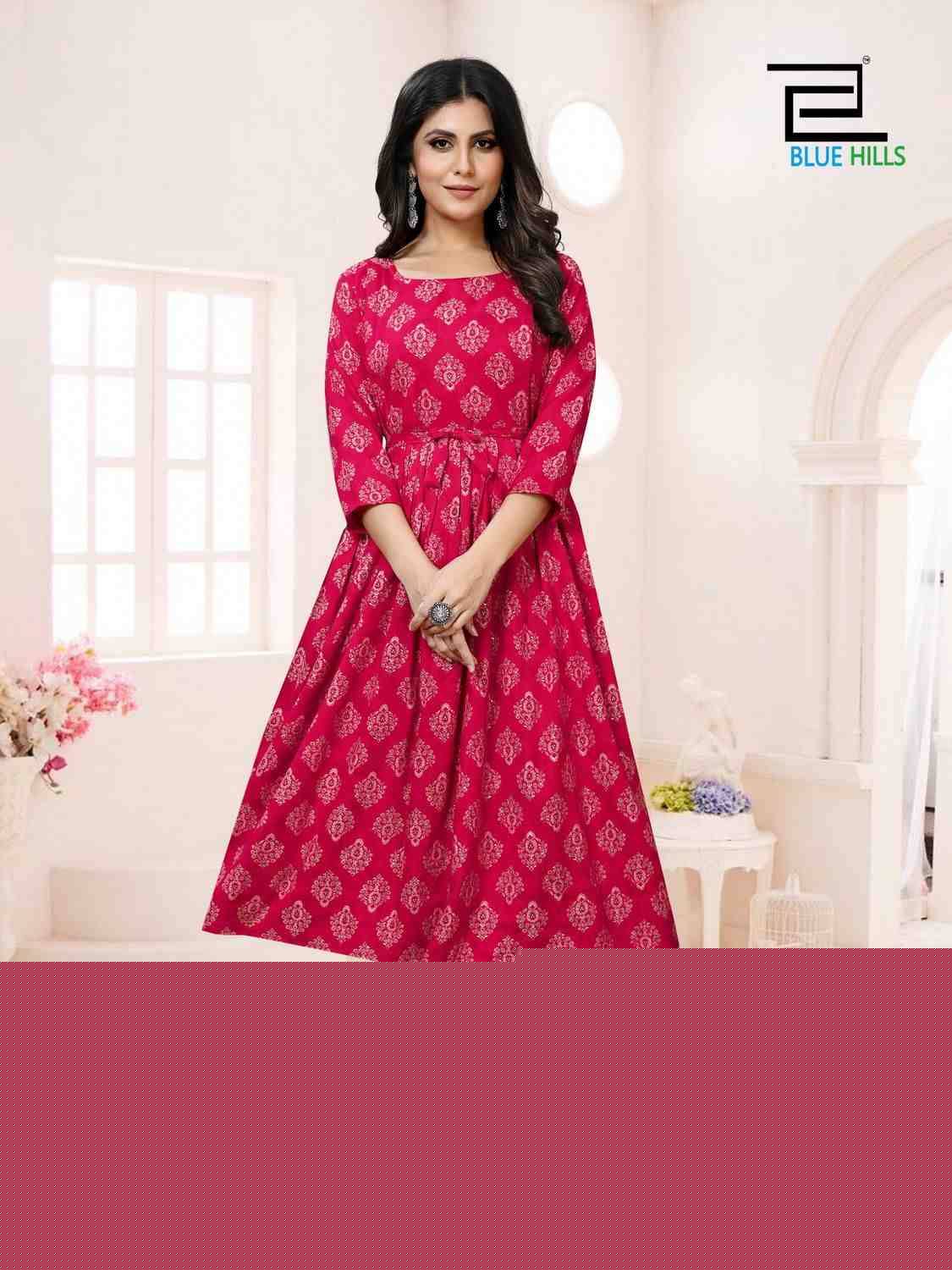 Little Things Vol-20 By Blue Hills 168-A To 168-D Series Designer Stylish Fancy Colorful Beautiful Party Wear & Ethnic Wear Collection Heavy Rayon Print Kurtis At Wholesale Price