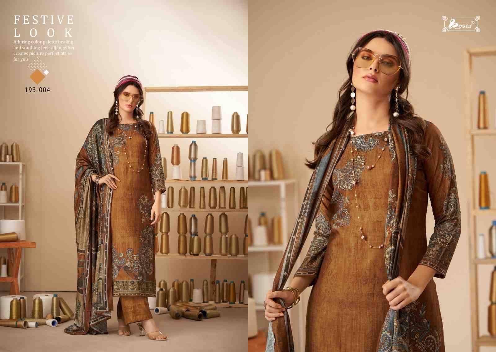 Zara Queen By Kesar 193-001 To 193-006 Series Beautiful Festive Suits Colorful Stylish Fancy Casual Wear & Ethnic Wear Pure Viscose Silk Embroidered Dresses At Wholesale Price