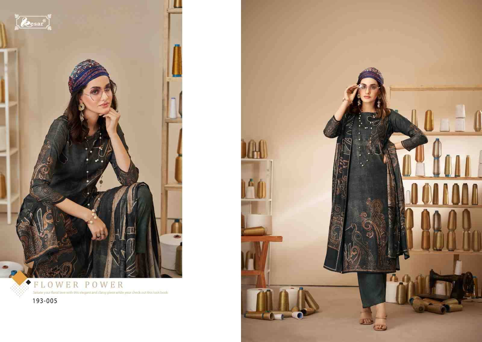Zara Queen By Kesar 193-001 To 193-006 Series Beautiful Festive Suits Colorful Stylish Fancy Casual Wear & Ethnic Wear Pure Viscose Silk Embroidered Dresses At Wholesale Price