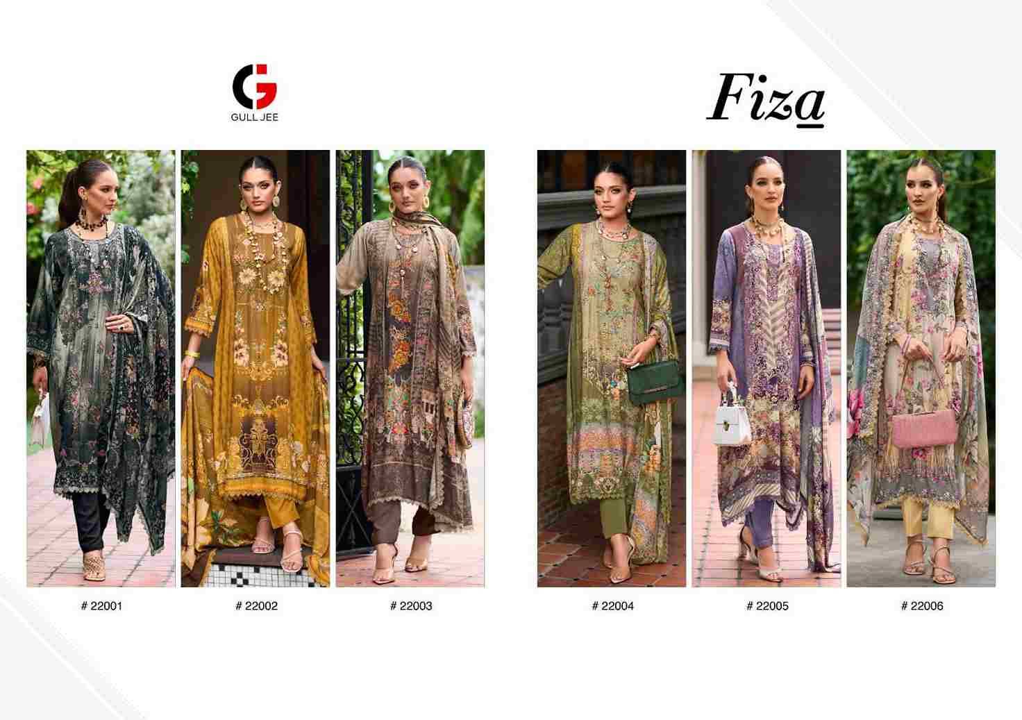 Fiza By Gull Jee 22001 To 22006 Series Beautiful Festive Suits Stylish Fancy Colorful Party Wear & Occasional Wear Viscose Pashmina Embroidered Dresses At Wholesale Price