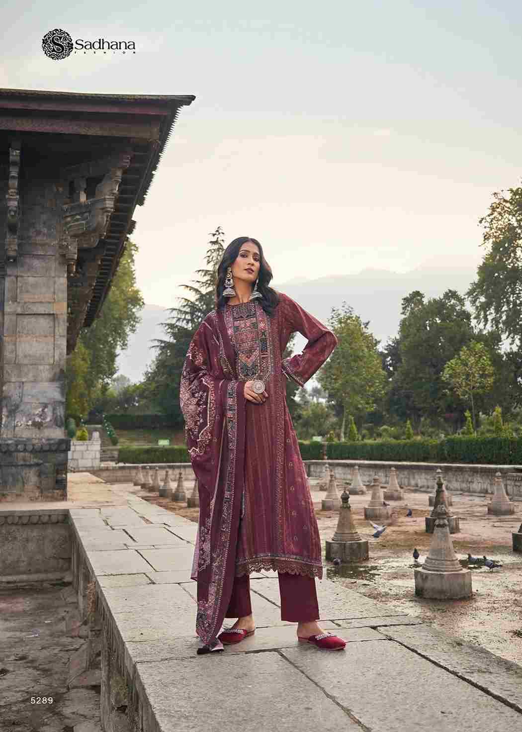 Jaeeza By Sadhana Fashion 5289 To 5296 Series Beautiful Festive Suits Stylish Fancy Colorful Casual Wear & Ethnic Wear Viscose Pashmina Dresses At Wholesale Price