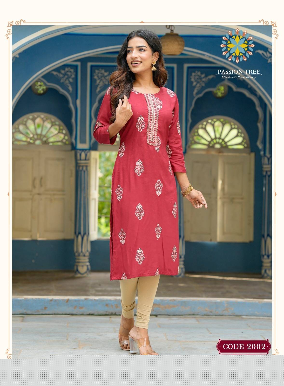 Albeli Vol-2 By Passion Tree 2001 To 2012 Series Designer Stylish Fancy Colorful Beautiful Party Wear & Ethnic Wear Collection Rayon Embroidered Kurtis At Wholesale Price
