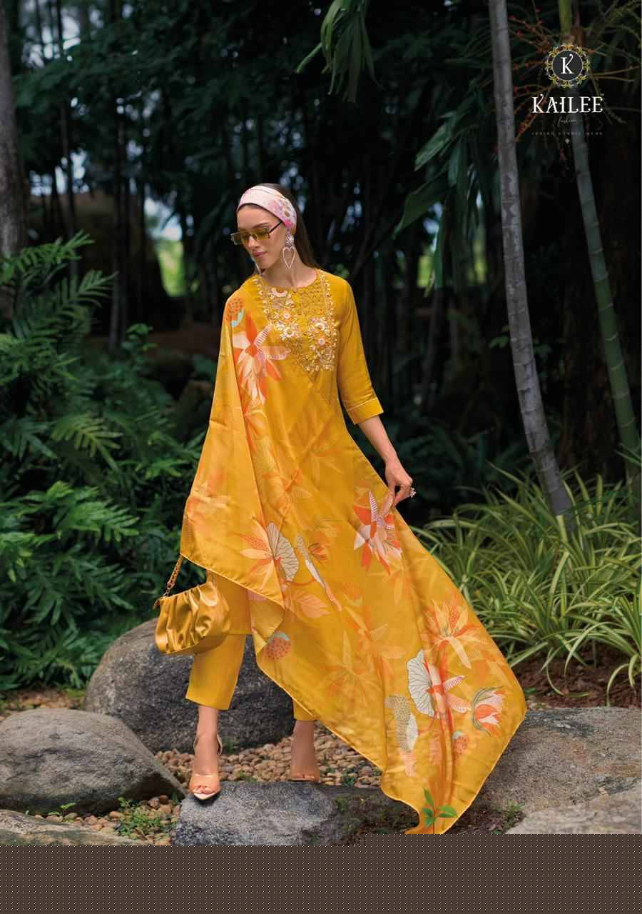 Humsafar By Kailee 42371 To 42376 Series Beautiful Festive Suits Stylish Fancy Colorful Casual Wear & Ethnic Wear Viscose Silk Dresses At Wholesale Price