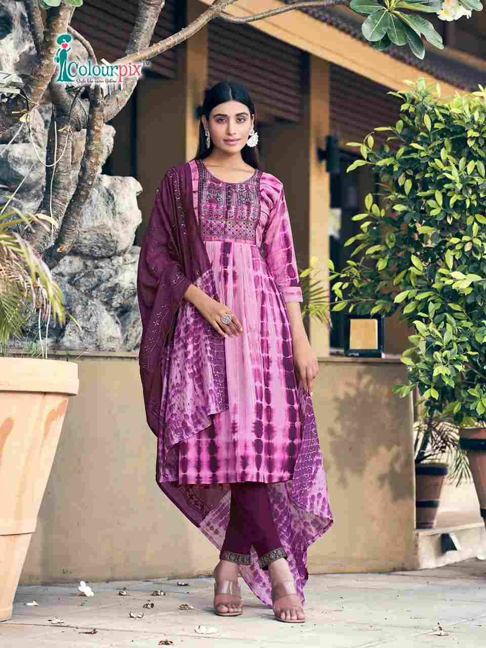 Noor Vol-1 By Colourpix 1001 To 1006 Series Beautiful Festive Suits Stylish Fancy Colorful Casual Wear & Ethnic Wear Pure Viscose Print Dresses At Wholesale Price