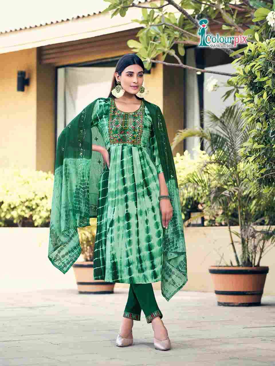 Noor Vol-1 By Colourpix 1001 To 1006 Series Beautiful Festive Suits Stylish Fancy Colorful Casual Wear & Ethnic Wear Pure Viscose Print Dresses At Wholesale Price