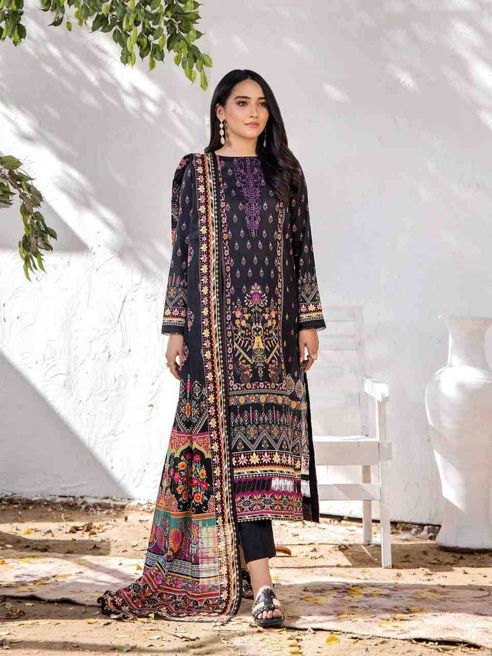 Aafiya By Bin Saeed 1001 To 1006 Series Beautiful Festive Suits Stylish Fancy Colorful Casual Wear & Ethnic Wear Pure Lawn Digital Print Dresses At Wholesale Price