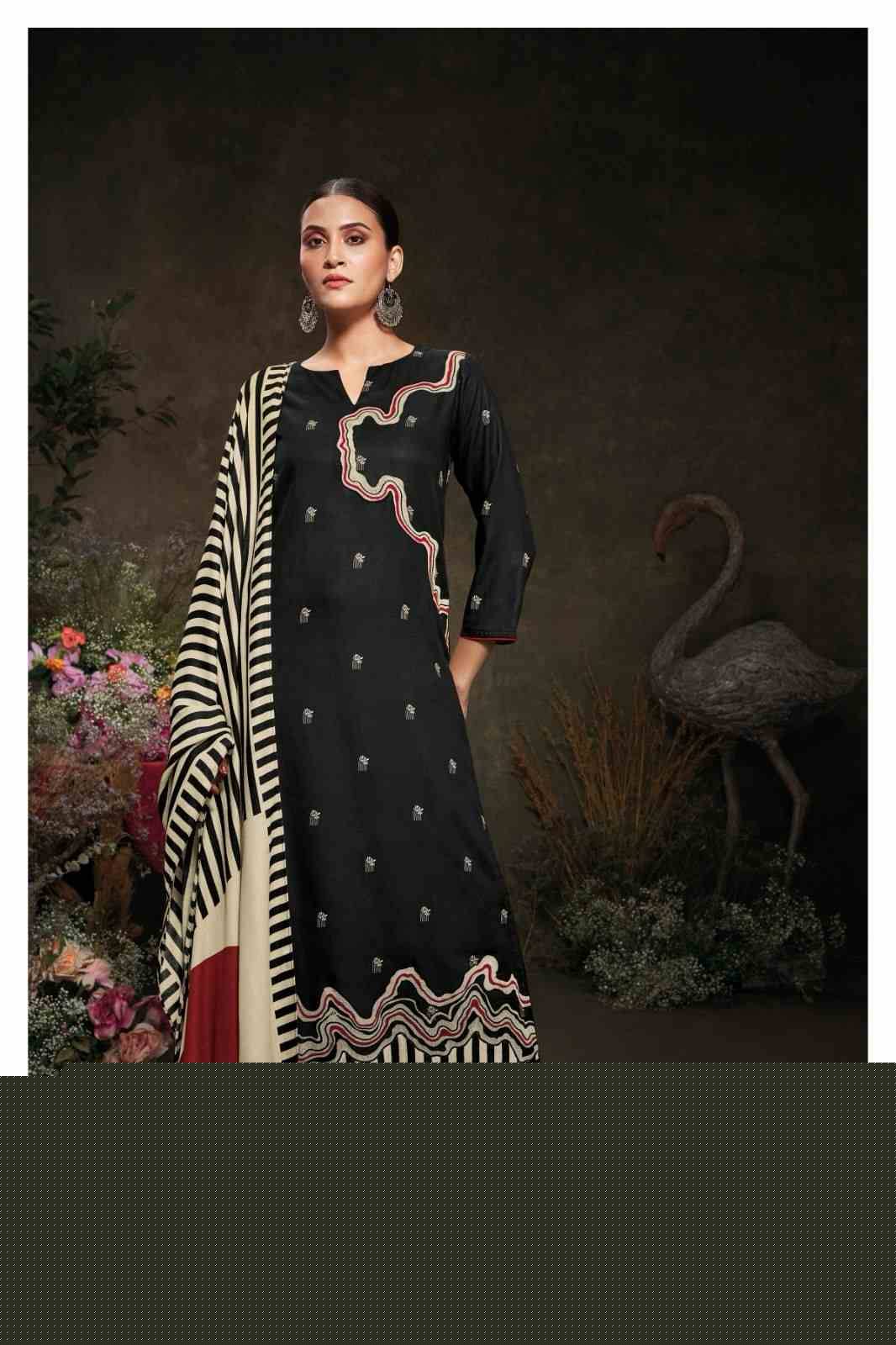 Jaya-2028 By Ganga Fashion 2028-A To 2028-D Series Designer Festive Suits Beautiful Stylish Fancy Colorful Party Wear & Occasional Wear Pure Pashmina Print With Work Dresses At Wholesale Price