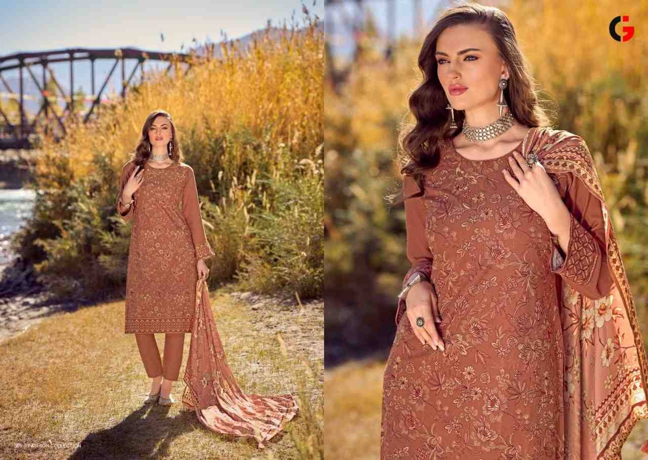 Rezam By Gull Jee 301 To 306 Series Beautiful Festive Suits Stylish Fancy Colorful Party Wear & Occasional Wear Viscose Pashmina Embroidered Dresses At Wholesale Price