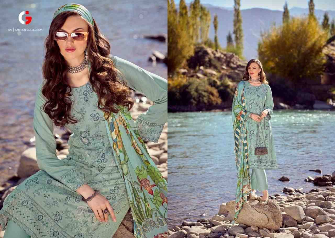 Rezam By Gull Jee 301 To 306 Series Beautiful Festive Suits Stylish Fancy Colorful Party Wear & Occasional Wear Viscose Pashmina Embroidered Dresses At Wholesale Price