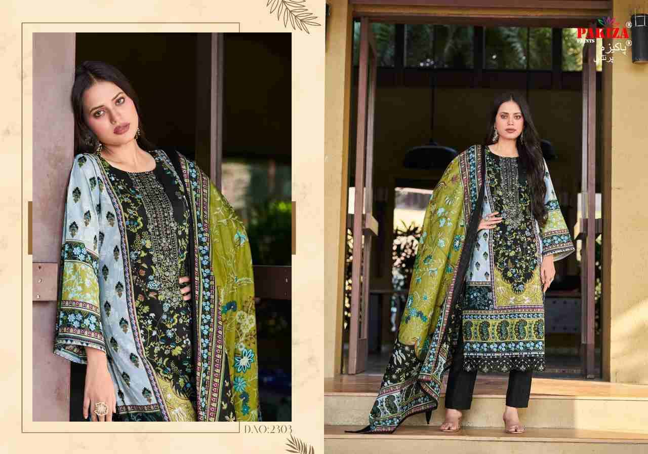 Zara Zikra Vol-23 By Pakiza Prints 2301 To 2310 Series Beautiful Festive Suits Colorful Stylish Fancy Casual Wear & Ethnic Wear Lawn Cotton Digital Printed Dresses At Wholesale Price