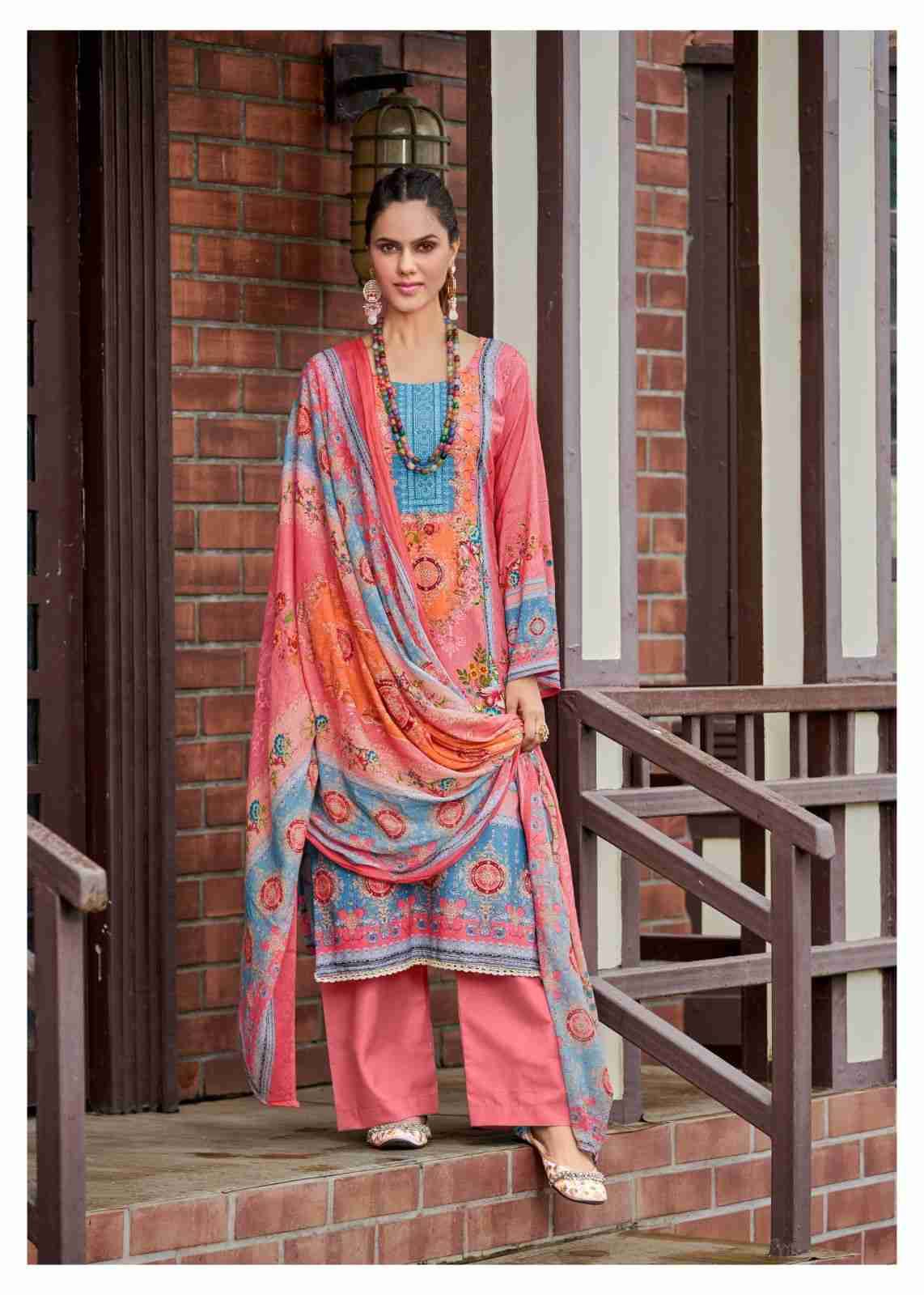 Aza Vol-4 By Hermitage 4001 To 4006 Series Beautiful Festival Suits Stylish Fancy Colorful Casual Wear & Ethnic Wear Pure Viscose Cotton Print Dresses At Wholesale Price
